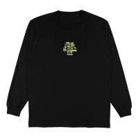 Fourmine Kaos Lengan Panjang Camo Black