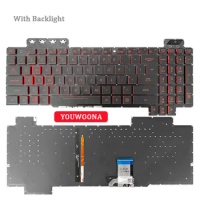 New Laptop Keyboard For Asus FX80 FX80GE FZ80G ZX80G FX504 GL703 FX505 FX86S FX86F With Backlight