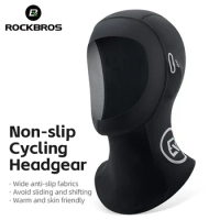 ROCKBROS Scarf Warmer Fleece Balaclava Non-Slip Outdoor Sport Cycling Mask Windproof Caps Ear Neck Protection Thermal Sport Mask