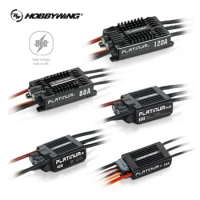 Hobbywing Platinum Pro V4 Brushless ESC 25A 40A 60A 80A 120A Electronic Speed Controller 3-6S Lipo Built-in BEC for RC Drones