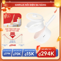 Nồi nấu ăn điện Simplus DZGH002/09 đa năng 1.5L/ 2L tiện lợi -Bảo Hành 12 Tháng