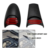 Motorcycle accessories: front mudguard with mudguard for Tiger Sport 660-2022- front mudguard, extended rear mudguard extension