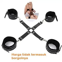 d167 EXTENTION pengikat Borgol Ikat Tangan kaki leather hight quality Leather Lembut Halus Pria Wani