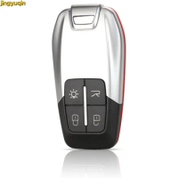 Jingyuqin Luxury Remote Key Shell Fob For Ferrari 458 588 488GTB La Ferrari Smart Car Key Housing Case Replacement