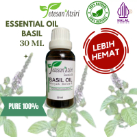Essential Oil HALAL 30ml minyak atsiri selasih kemangi murni basil sweet basil oil pure aromatherapy