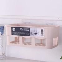 Kệ Chữ Nhật Dán Tường Size Lớn No.5699 - giao hình và màu ngẫu nhiên Kitchen