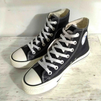 Sepatu Sekolah Warrior Spartan Original 100% Hitam Putih High