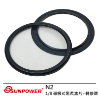【SUNPOWER】N2 Black Mist Pro 1/8 磁吸式黑柔焦片 + N2轉接環