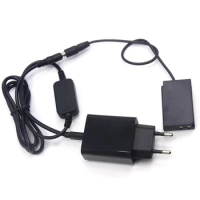 USB Type-C Charger Cable+PD Charger+EP-5E EP5E DC Coupler EN-EL22 ENEL22 Dummy Battery for Nikon 1 J4 S2 1J4 1S2