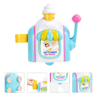 Ice Cream Bubble Machine Kids Toy Plaything Maker Blower Bath Child Toys for Girls
