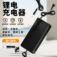 電動車54.6V背包電池21V滑板車42V電動工具園林25.2V工具充電器【宜家良品百貨】