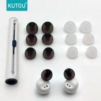 KUTOU Silicone Eartips Ear Caps for Samsung AKG Audio-Technica Xiaomi In-ear Earphone Ear Tips Earbuds Covers Accessories