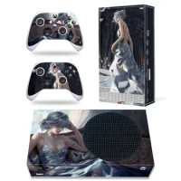 Beauty Design For Xbox Series S Skin Sticker Cover For Xbox series s Console and 2 Controllers