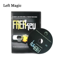 "FreaKey By Gregory Wilson (Gimmicks+DVD) Magic Tricks Key Close Up Stage Magic Tricks Tools Mentalism Comedy "