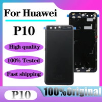 100% Original Back Housing For Huawei P10 Back Battery Cover with Camera Lens For Huawei P10 Rear Cover Replacement