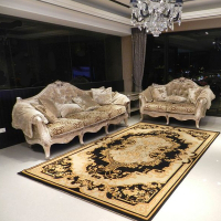 【FUWALY】皇家地毯-宮廷-170X240CM(地墊 奢華 高級感 時尚 質感 客廳 生活美學)