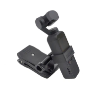 Pocket Camera Backpack Clip + Fixed Adapter Frame 360 Degree Rotate Holder For DJI OSMO Pocket 1 / Pocket 2 osmo action 2 gopro
