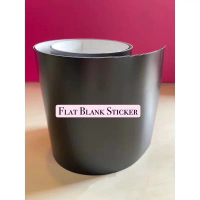 K798# High Quality FLAT BLANK VINYL STICKERS