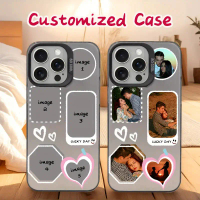 DIY Custom Love Photo IMD Shockproof Phone Case For iPhone 1716 15 14 13 12 11 Pro Xs Max X XR Mini