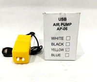 USB Air Pump AP-05 / Aerator Mini Portable AP-06 / Mesin Aerator Pompa Oksigen Akuarium Gelembung Ud