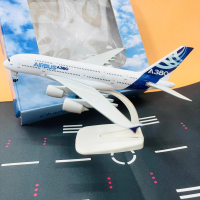 MÔ HÌNH TRƯNG BÀY \MÁY BAY A380\"  MÔ HÌNH HỢP KIM CAO CẤP"