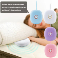 Silent Vibrating Alarm Clock 2 Vibrating Modes Powerful Wake Up Alarm Clock Multifunctional for Hearing-impaired Deaf