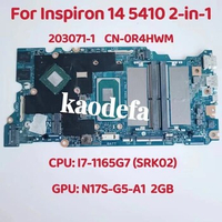 203071-1 For Dell Inspiron 14 5410 2-In-1 Laptop Motherboard CPU: 17-1165G7 DDR4 CN-0R4HWM 0R4HWM R4HWM Test OK