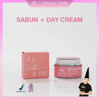 HIQWEEN NEW SABUN RETINOL + SHINING GLOW DAY CREAM WITH SUNSCREEN Krim Siang Malam Niacinamide Mence