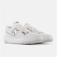 NEW BALANCE 男女 休閒鞋 運動 復古 D楦 NB 550 麂皮 情侶鞋 百搭 灰白(BB550PRB)