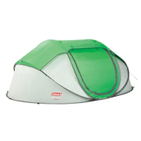 4-Person Instant Pop-Up Tent 1 Room Nature Hike Green Camping Tent Travel Freight Free Tents Outdoor Camping Supplies Shelters