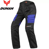 DUHAN Motorcycle Pants Men Windproof Protective Gear Motocross Pants Motorcycle Riding Trousers Pantalon Biker Ski Moto Pants