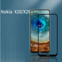 Full Cover Full glue Tempered Glass For Nokia X10 X20 X30 Screen Protector protective film For Nokia XR20 X100 Glass