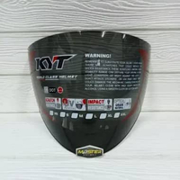 Kaca/Visor Helm Kyt Djmaru Dj Maru Clear Original KYT GALAXY FLAT DARK SMOKE ORI
