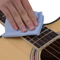 1pcs Microfiber Musical Instrument Cleaning Cloth Cleaner for Guitar Violin Ukulele Clarinet Trumpet Saxophone Cleaning 2024