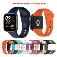 Silicone Strap Wristband For Redmi Watch 3 Bracelet Smart Watch Replacement Wrist Strap For Xiaomi Mi watch Iite 3 Accessories
