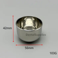 1 Pc DentalStainless Bone Meal Bowl Dentistry Implant Instrument Mixing Cup Endodontic Lab Instrument Tools