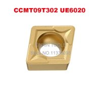 10PCS CCMT09T302 UE6020/CCMT09T304 UE6020/CCMT09T308 UE6020,original CCMT 09T3 02/04/08 insert carbide for turning tool holder