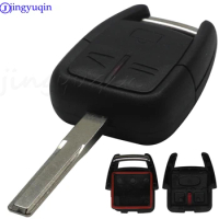 Replacement Car Remote Key Shell Fob Case Cover For Opel Vauxhall Astra Vectra Zafira Frontera 3 Buttons Car-Styling For Omega