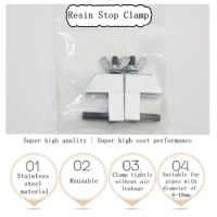2pcs Resin stop pipe clamp hold-down blocking-up vacuum resin stream Suitable for diameter of 6 mm to 18 mm hoses