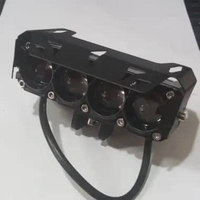 Lampu Tembak SQL 3mata SQL 4mata LED Sorot V12 D2 laser Mobil Universal motor D2 laser v12