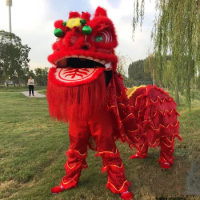 Chineses Lion Dance Costume traditional School party cosplay costume Adult size lion costumes