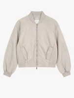 Calvin Klein Calvin Klein - Padded Nylon Bomber Jacket - Beige - beige