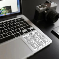 Reference Keyboard Shortcut Sticker Adhesive For PC Laptop Desktop Shortcut Sticker For Apple Mac Chromebook Window Photoshop