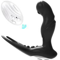New Male Prostate Massage Vibrator Anal Plug Silicone Waterproof Massager Stimulator Butt Massage testicles Sex Toy