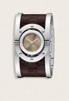 Gucci Jam Tangan Wanita Gucci Twirl Brown