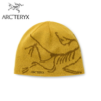【ARC'TERYX 始祖鳥 Bird LOGO 針織毛帽《聖賢黃/綠洲褐》】29803/保暖帽/羊毛帽/毛帽/針織帽