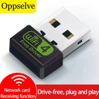 Oppselve USB WiFi Adapter USB Ethernet WiFi Dongle 5Ghz Lan USB Wi-Fi Adapter PC Antena Wi Fi Receiver AC Wireless Network Card