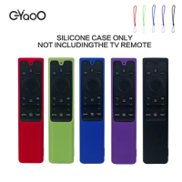 Silicone Remote Control Cover Case For Samsung Protector Glow Waterproof Shockproof Anti-Slip For Samsung QLED TV BN59-01363