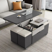 Simple Wood Modern Design Nordic Coffee Table Storage Lift Top Coffee Table Center Minimalist Mesa Auxiliar Home Furniture