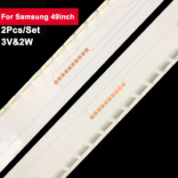 532mm 2Pcs/Set Tv Backlight For Samsung 49inch BN96-39671A Led Light Strip UE49KU6500 UN49KU6500 UA49MU6500 UE49MU6470 UE49MU640